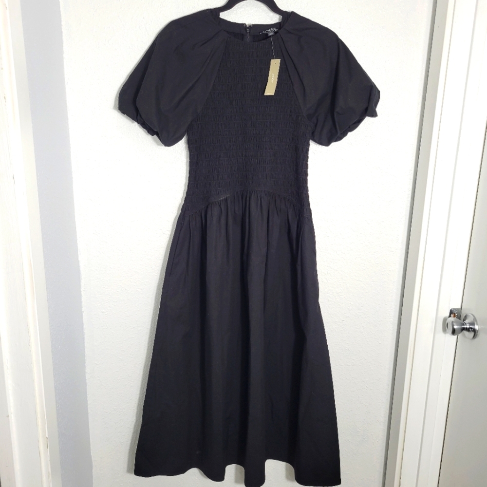 J. Crew Black Midi Dress - Picture 5 of 7